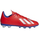 Buty piłkarskie adidas X 18.4 FxG JR czerwone BB9379