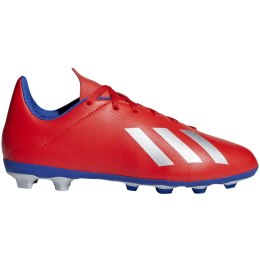 Buty piłkarskie adidas X 18.4 FxG JR czerwone BB9379