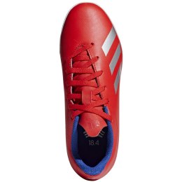 Buty piłkarskie adidas X 18.4 TF JR czerwone BB9417