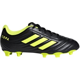 Buty piłkarskie adidas Copa 19.4 FG JR czarno żółte D98088