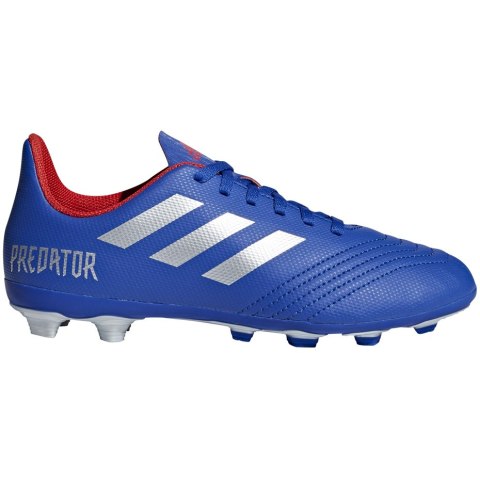 Buty piłkarskie adidas Predator 19.4 FxG JR niebieskie CM8540