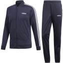 Dres męski adidas Back to Basic 3 Stripes Tracksuit granatowy DV2468