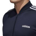 Dres męski adidas Back to Basic 3 Stripes Tracksuit granatowy DV2468