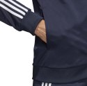 Dres męski adidas Back to Basic 3 Stripes Tracksuit granatowy DV2468