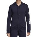 Bluza damska adidas Essentials Linear FZ HD granatowa DU0648