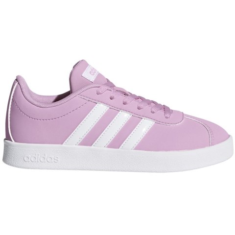 Buty dla dzieci adidas VL Court 2.0 K różowe DB1517