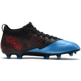 Buty piłkarskie Puma ONE 19.3 FG AG czarno-niebieskie 105486 01