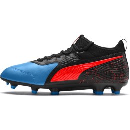 Buty piłkarskie Puma ONE 19.3 FG AG czarno-niebieskie 105486 01