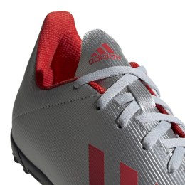 Buty piłkarskie adidas X 19.4 TF JR srebrne F35348