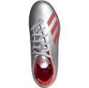 Buty piłkarskie adidas X 19.4 TF JR srebrne F35348