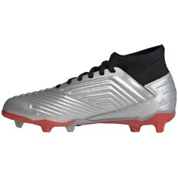 Buty piłkarskie adidas Predator 19.3 FG JR srebrne G25795