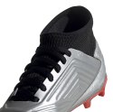 Buty piłkarskie adidas Predator 19.3 FG JR srebrne G25795