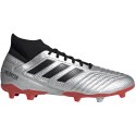 Buty piłkarskie adidas Predator 19.3 FG srebrne F35595