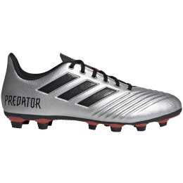 Buty piłkarskie adidas Predator 19.4 FxG srebrne F35597