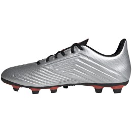 Buty piłkarskie adidas Predator 19.4 FxG srebrne F35597