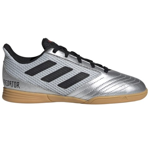 Buty piłkarskie adidas Predator 19.4 IN Sala JR srebrne G25829