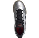 Buty piłkarskie adidas Predator 19.4 IN Sala JR srebrne G25829