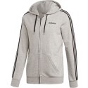 Bluza męska adidas Essentials 3 Stripes Fullzip szara DU0473