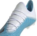 Buty piłkarskie adidas X 19.2 FG biało niebieskie F35387