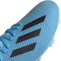 Buty piłkarskie adidas X 19.3 FG JUNIOR niebieskie F35366