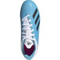 Buty piłkarskie adidas X 19.4 FxG JUNIOR niebiesko białe F35361