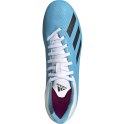 Buty piłkarskie adidas X 19.4 FxG niebiesko białe F35378