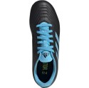 Buty piłkarskie adidas Predator 19.4 FxG JUNIOR czarno niebieskie G25823