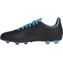 Buty piłkarskie adidas Predator 19.4 FxG JUNIOR czarno niebieskie G25823