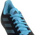 Buty piłkarskie adidas Predator 19.4 FxG JUNIOR czarno niebieskie G25823