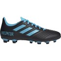 Buty piłkarskie adidas Predator 19.4 FxG czarno niebieskie F35598