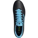 Buty piłkarskie adidas Predator 19.4 FxG czarno niebieskie F35598