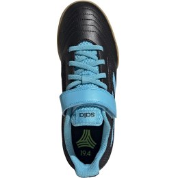 Buty piłkarskie adidas Predator 19.4 H&L IN Sala JUNIOR czarno niebieskie G25831