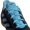 Buty piłkarskie adidas Predator 19.4 IN Sala JUNIOR czarno niebieskie G25830