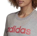 Bluza damska adidas W Essentials Linear Sweat szara FH6608