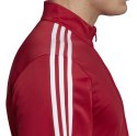 Bluza męska adidas Essentials 3 Stripes Tricot Track Top czerwona EI4891