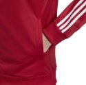 Bluza męska adidas Essentials 3 Stripes Tricot Track Top czerwona EI4891