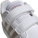 Buty dla dzieci adidas Grand Court I biało-złote EF0116