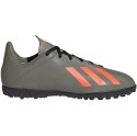 Buty piłkarskie adidas X 19.4 TF JR zielone EF8378