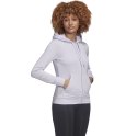 Bluza damska adidas W Essential Linear FZ HD jasnofioletowa FM6482