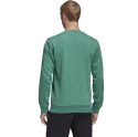 Bluza męska adidas Essentials 3 S Crew French Terry zielona FM6046