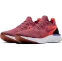 Buty damskie do biegania Nike Epic React Flyknit bordowo-pomarańczowo-czarne AQ0070 601