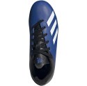 Buty piłkarskie adidas X 19.4 FxG JUNIOR niebiesko-czarne EF1615