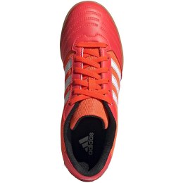 Buty piłkarskie adidas Super Sala Junior czerwone FV2639