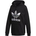 Bluza damska adidas Trefoil Hoodie czarna FM3307