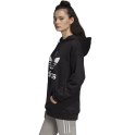 Bluza damska adidas Trefoil Hoodie czarna FM3307