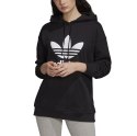 Bluza damska adidas Trefoil Hoodie czarna FM3307