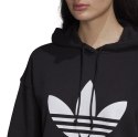 Bluza damska adidas Trefoil Hoodie czarna FM3307