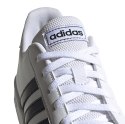 Buty dla dzieci adidas Grand Court K biało-czarne EF0103