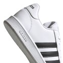 Buty dla dzieci adidas Grand Court K biało-czarne EF0103