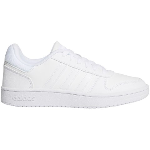 Buty dla dzieci adidas Hoops 2.0 K białe F35891